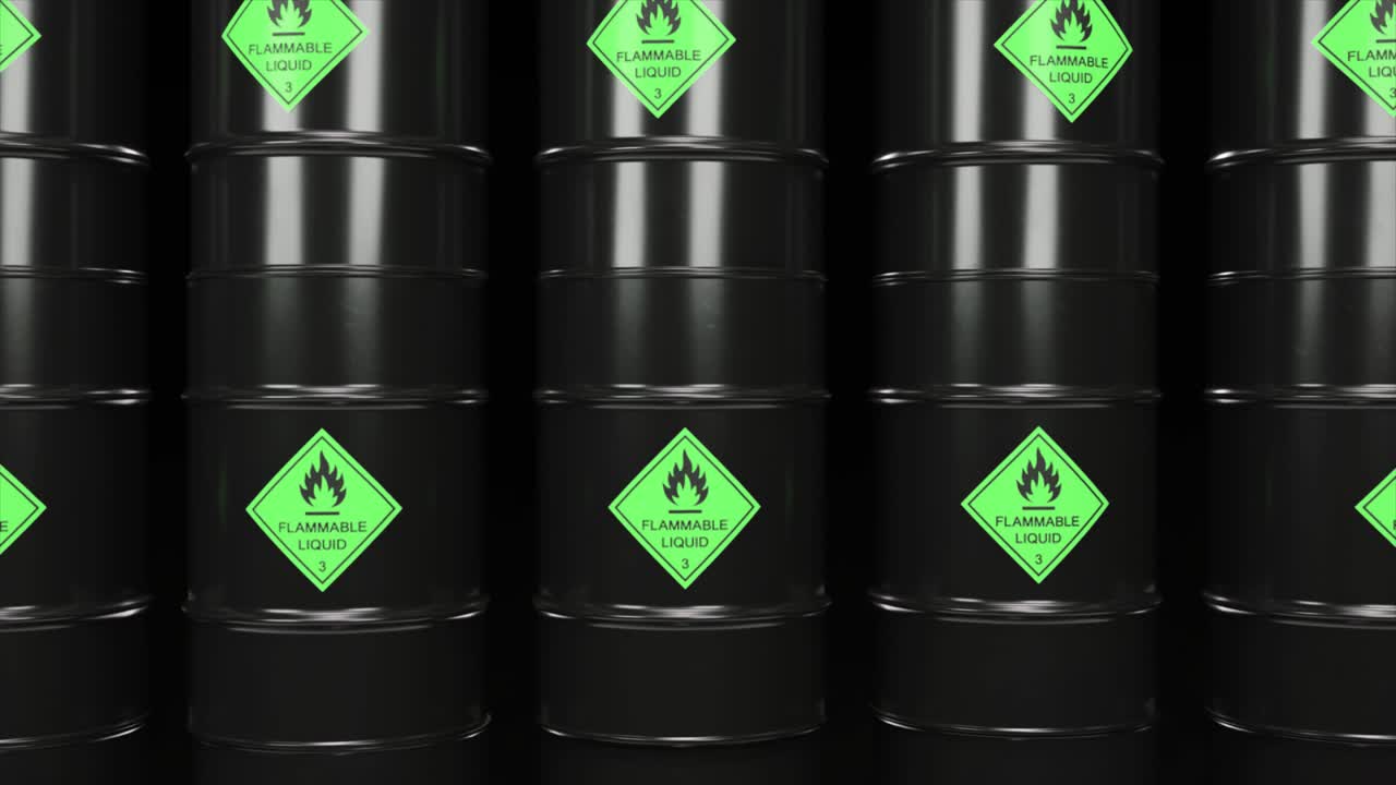 barriles para el almacenamiento de líquidos inflamables