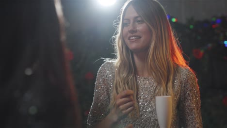 Tracking-Shot-of-Friends-Dancing-In-a-Bar