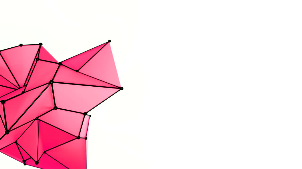 4k polígonos abstractos que se colapsan.