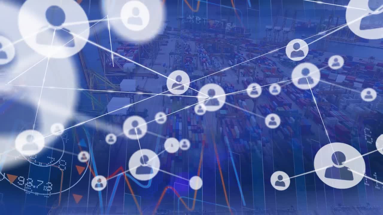 아이콘과 연결 네트워크의 애니메이션, 조선소에 대한 통계