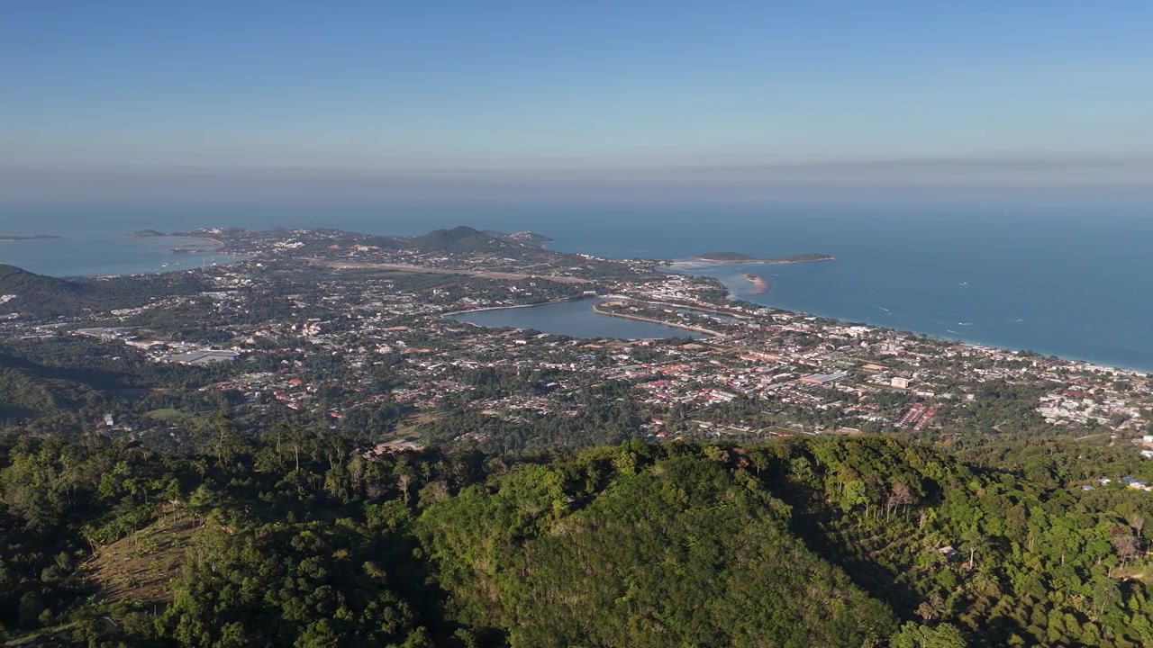 Chaweng, Koh Samui, vista drone dall'alto