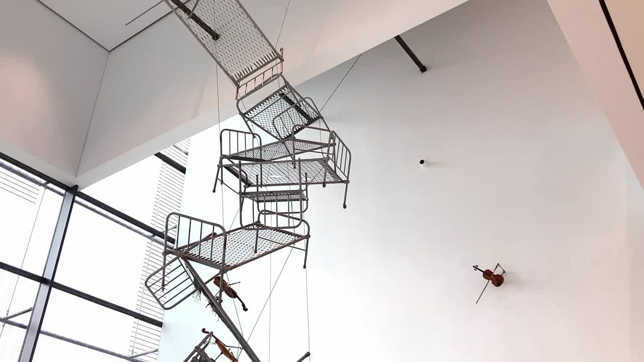 Rebecca Horn installation view at Kunsthalle Mannheim