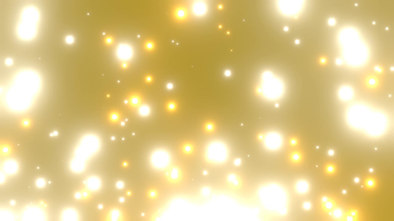 멋진 빛 거품 추상 루프 애니메이션, 입자 배경 자료.