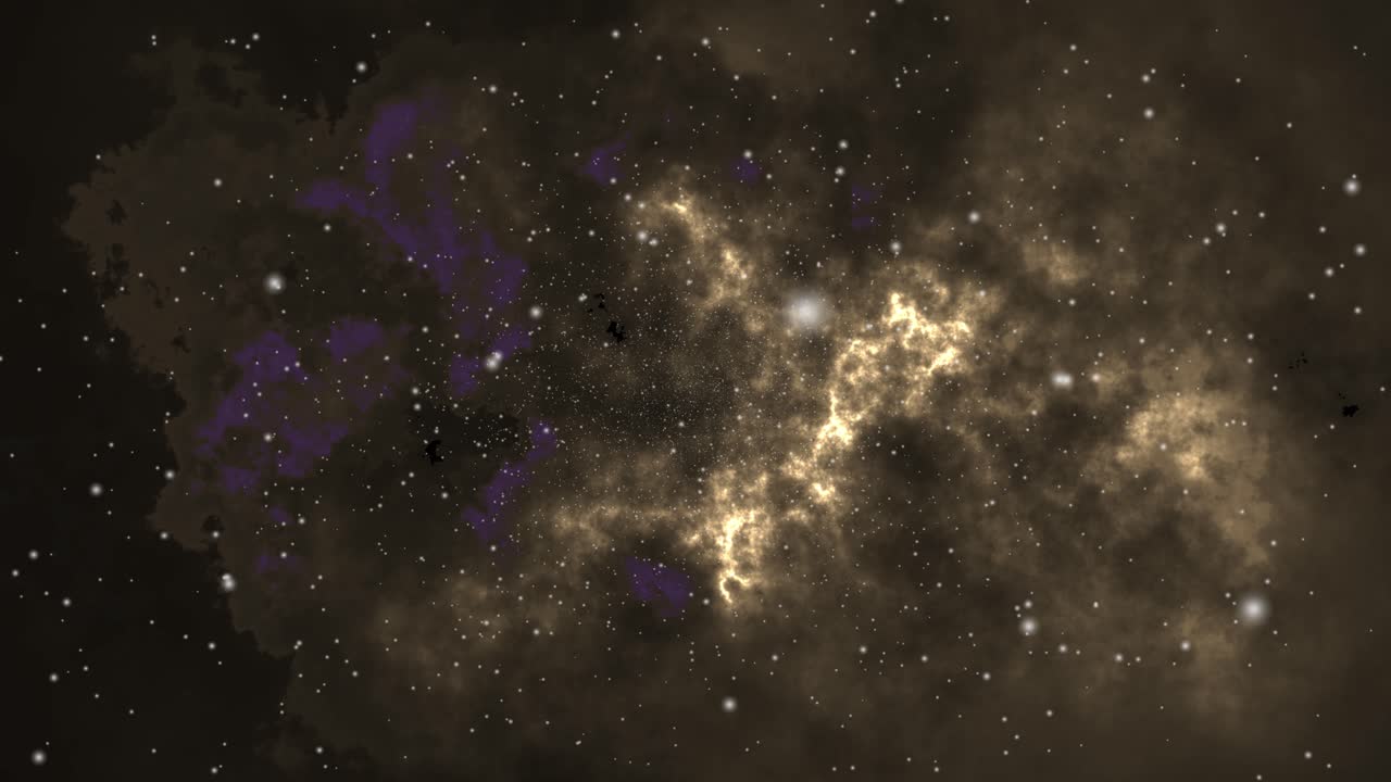 la superficie della nube nebulosa che risplende luminosa e si muove