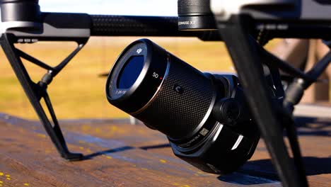 dji zenmuse x7 50mm lens on a drone