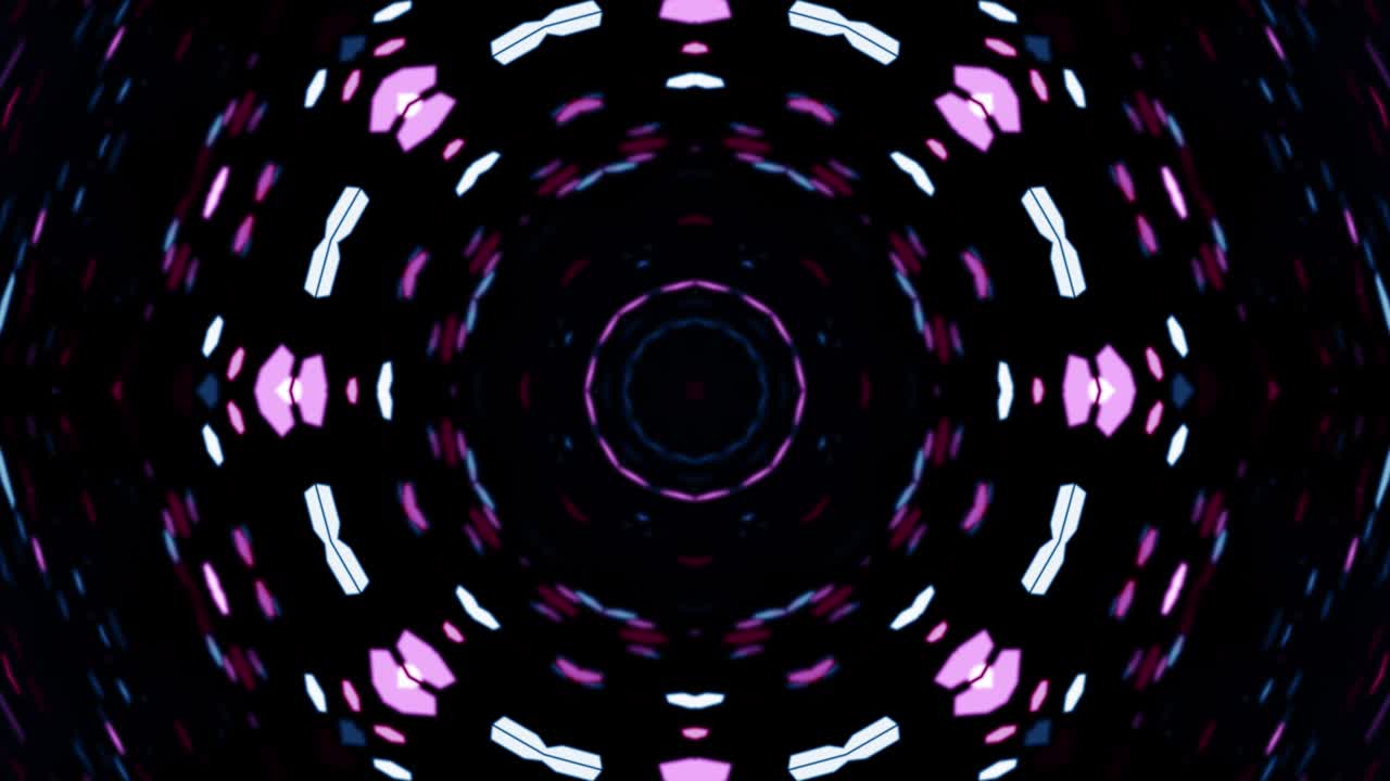 partículas hexagonales cuadrícula médica patrón hexagonal tecnología de fondo bucle