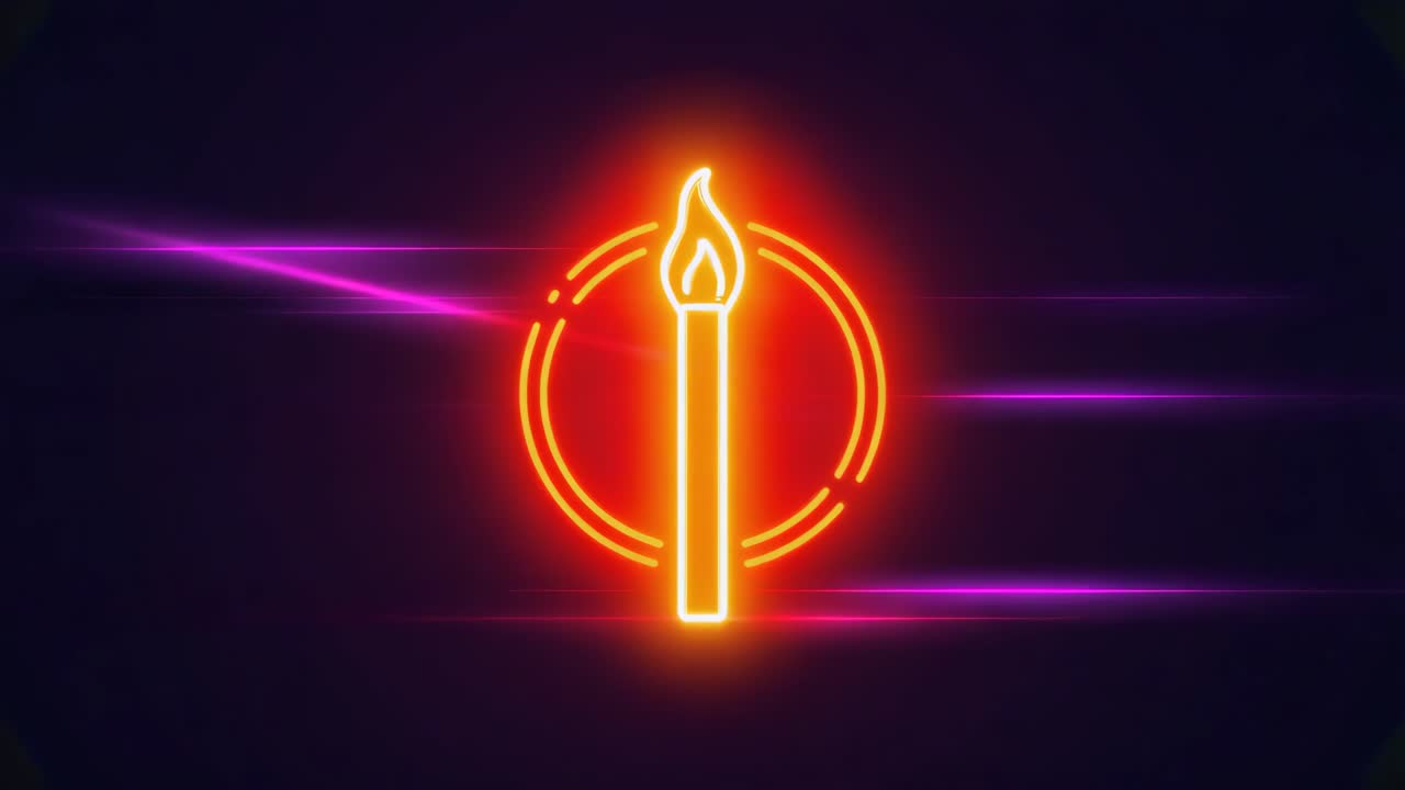 Candela al neon