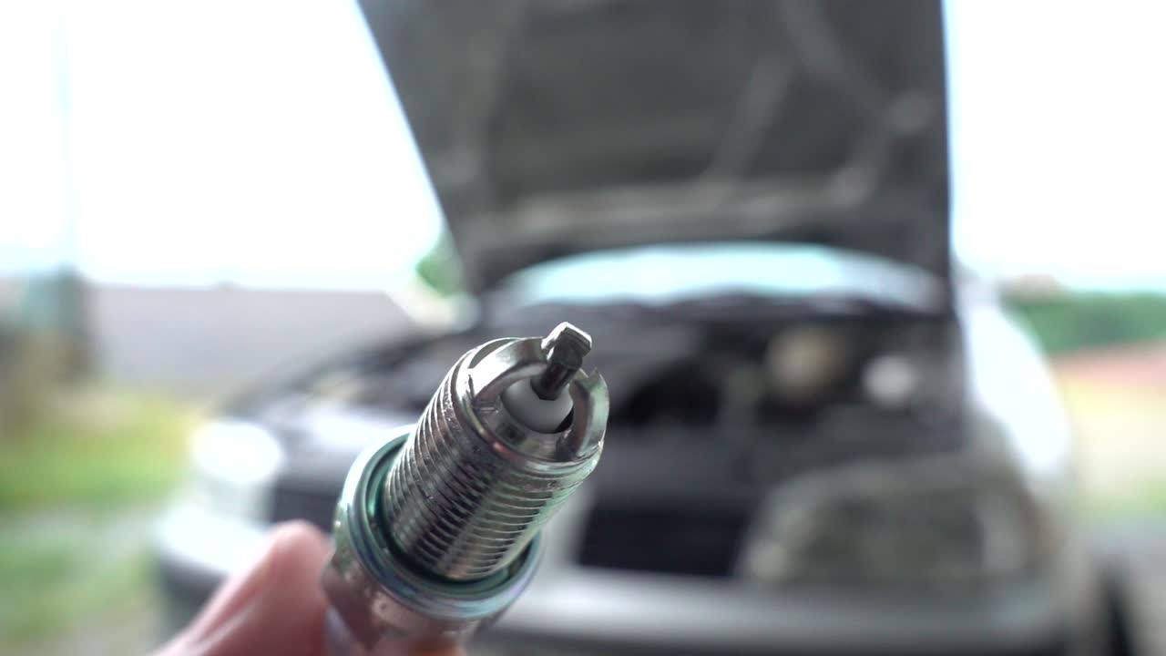 자동차 부품. 차량 유지보수 느린 동작