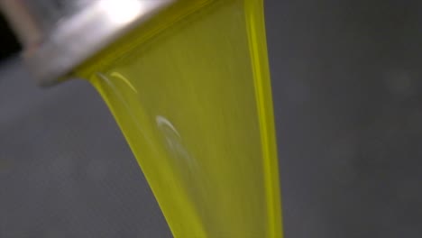 aceitunas vertidas para su producción en una fábrica de aceite de oliva