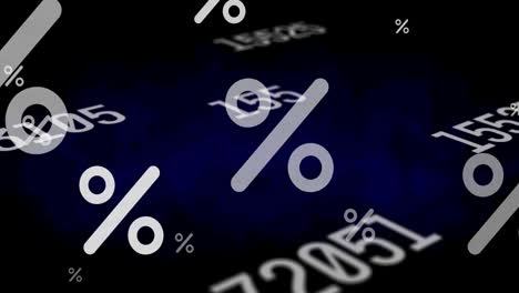 animation of percentage over data processing