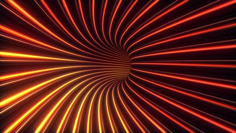 abstract neon tunnel