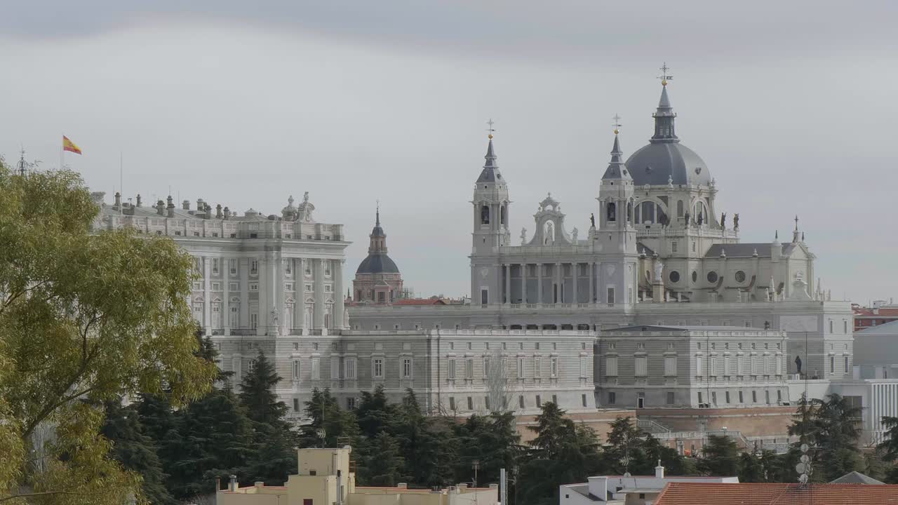 Il Palazzo Reale a Madrid chiamato Palacio Real