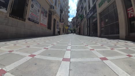 centro de la ciudad de jaén españa y calles algunas vistas de esta ciudad vieja en andalucía españa a 4k 24fps