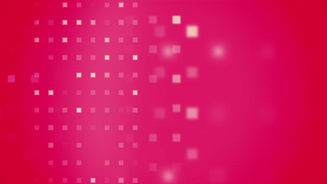 Abstract red squares vertical flow background animation
