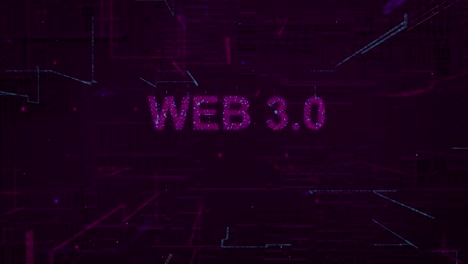 3.0 palabras icono código digital tecnología de fondo video de stock inteligencia artificial, tecnología, imagen generada digitalmente, icono, tridimensional