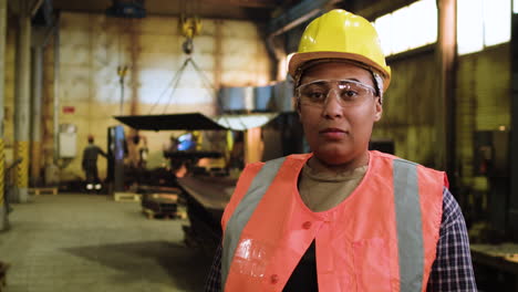 woman working in a factory