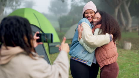 mujeres amigas, fotógrafo