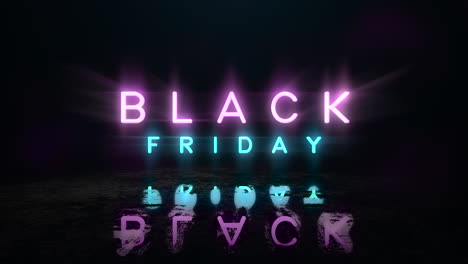 Animation-intro-text-Black-Friday-and-motion-purple-disco-lights-abstract-background-1