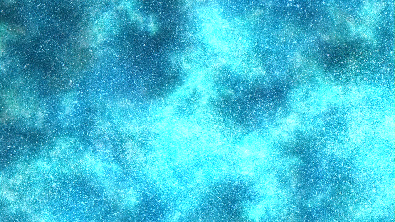 파란색과 색의 은하 같은 배경에 어져 있는 점들이 있습니다.