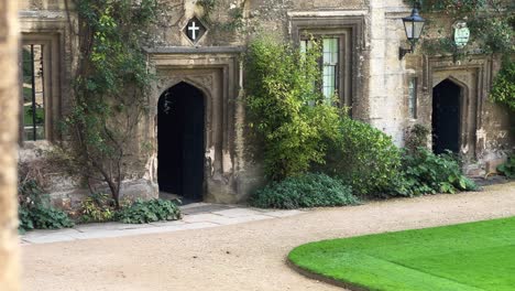 old residential houses for accommodations in worcester college, oxford, england