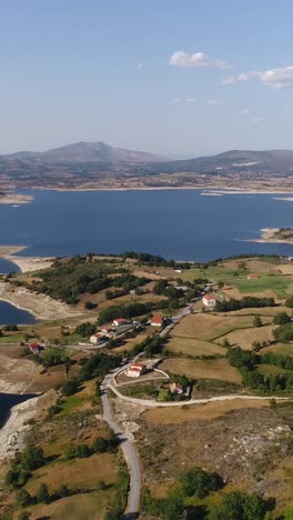 village of vilarinho de negrões portugal vertical video