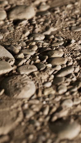 closeup of small rocks and pebbles