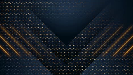 abstract tech geometric motion background with glowing lines