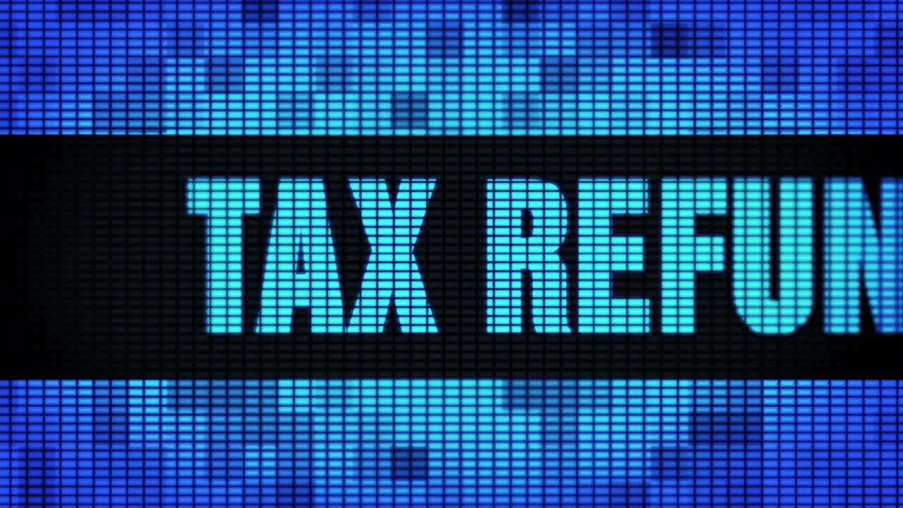 Tax Refund Display