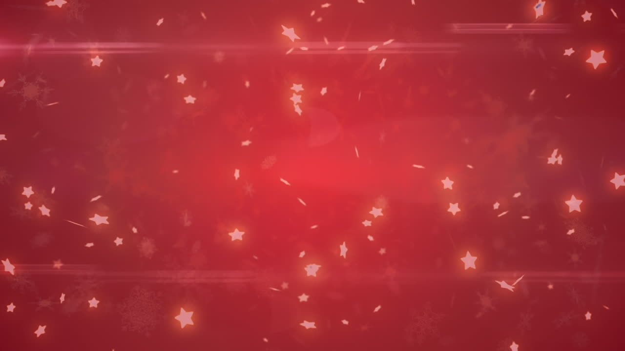 ⁇ 은 필터로 배경 위에 떨어지는 별의 애니메이션