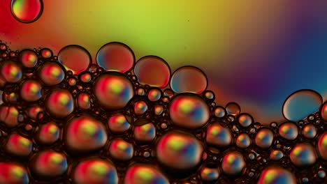 abstract colorful bubbles