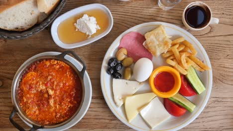 turkish breakfast spread