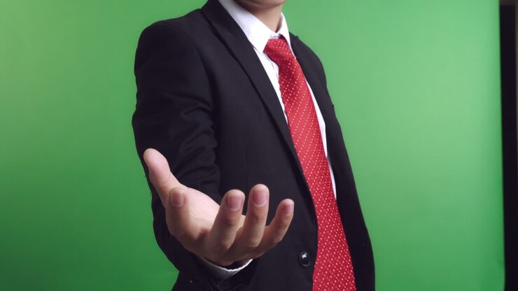Businessman Offering Hand
