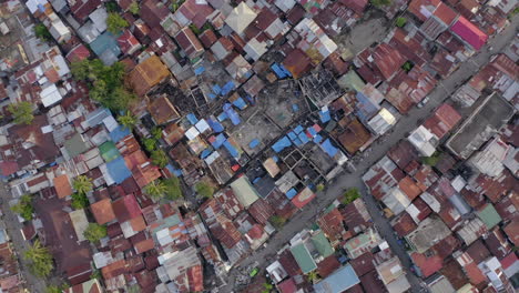 aerial drone video above a green jungle in a warm tropical foreign country-11