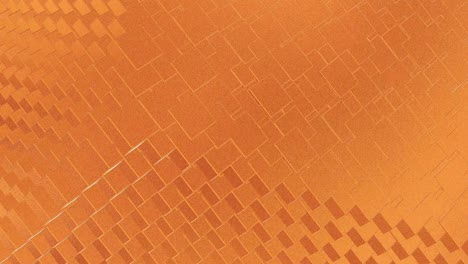 abstract geometric rose golden backgroundfoil tiles texture seamless loop background 3d rendering