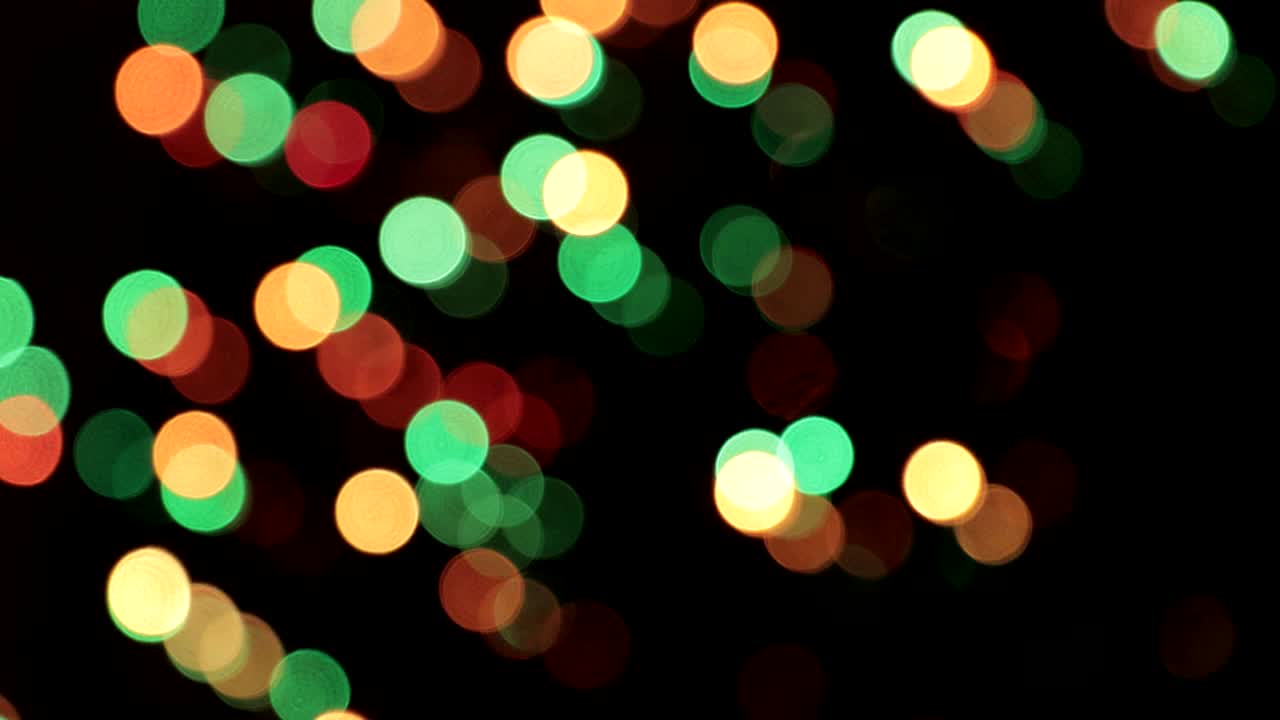 fondo bokeh. guirnalda parpadeante multicolor abstracto fondo borroso