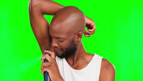 Armpit,-deodorant-and-grooming-with-a-black-man