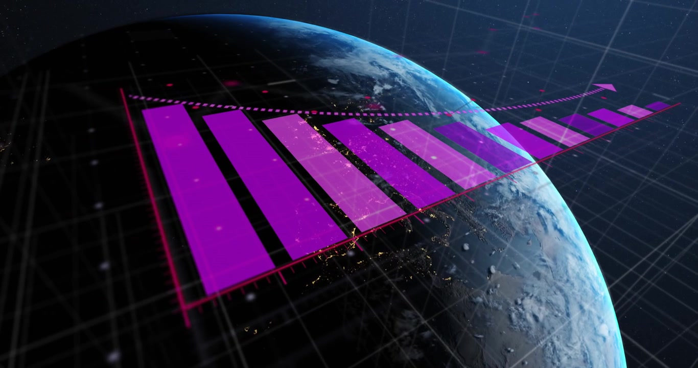 Animazione di statistiche ed elaborazione dati su un globo