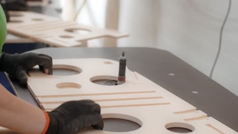 wood panel manufacturing process