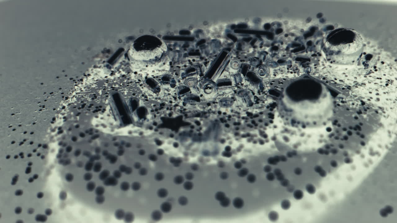 Abstract Geometric Shapes in Dark Gray Tones