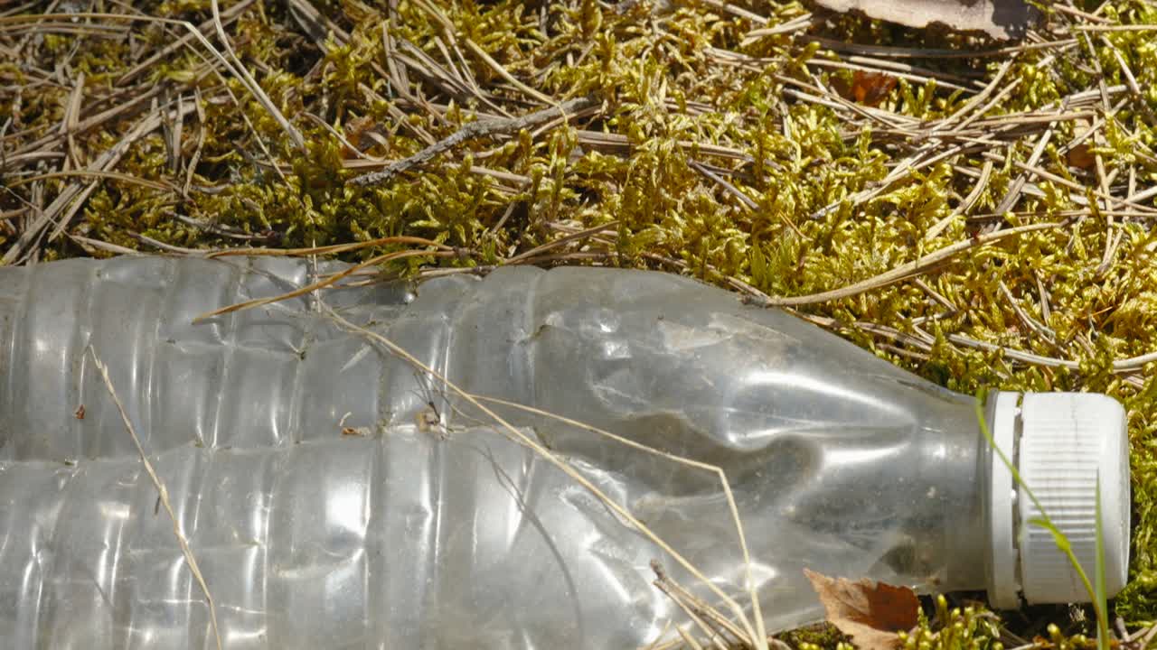 The plastic bottle with the white cap in Estonia
