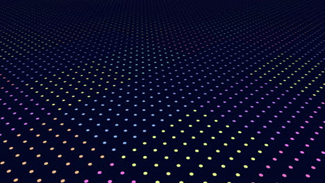 Futuristic-dots-pattern-in-rows-with-rainbow-color-3