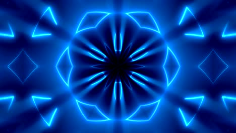 fractal neon kaleidoscopic background. abstract digital backdrop