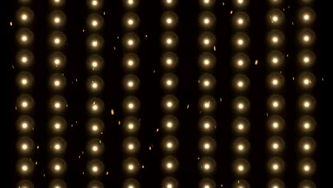 los reflectores, las luces intermitentes, los reflectores
