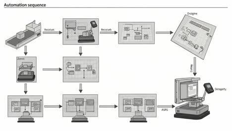 a detailed overview of an automation sequence highlighting key processes and workflow in a modern automated system efficiency and operation management