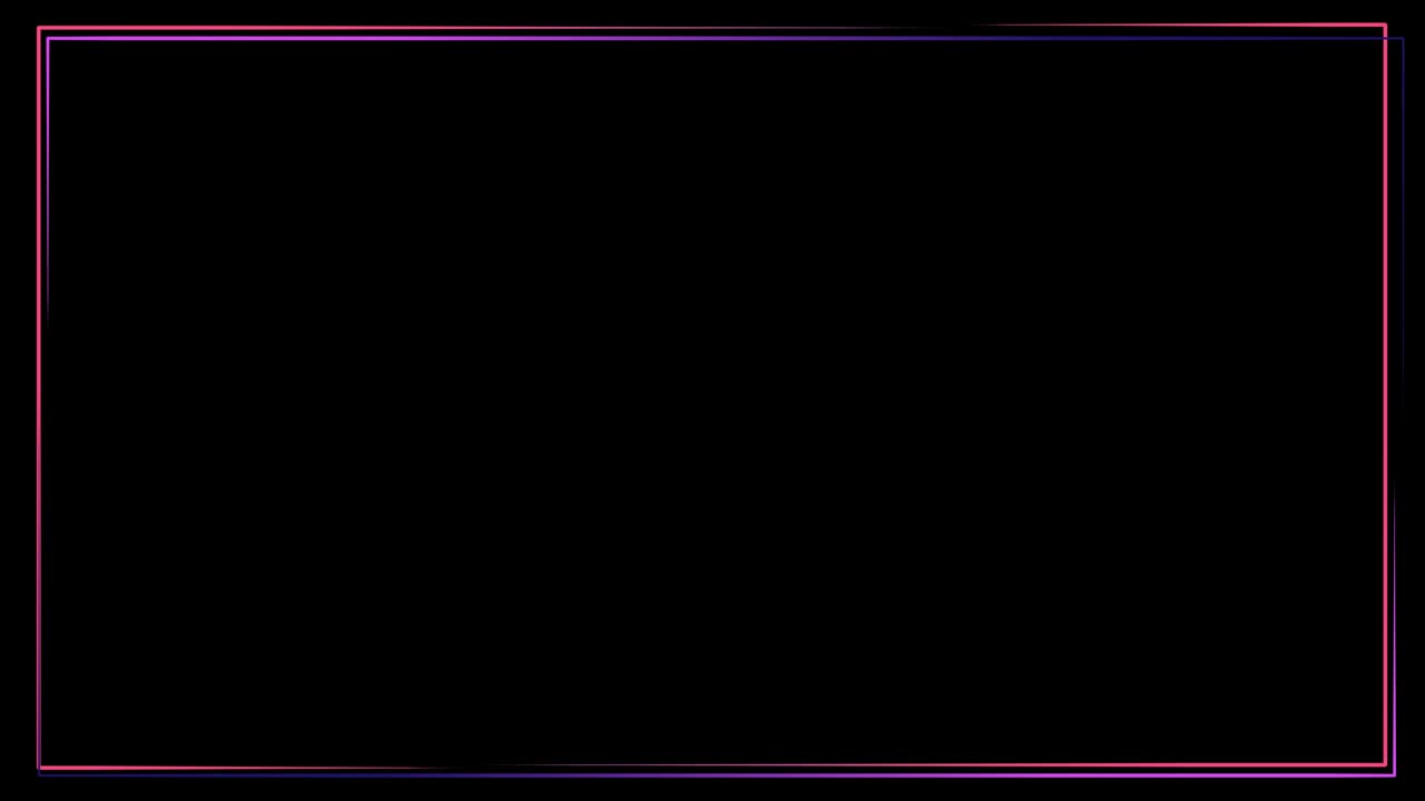 fondo sin costuras abstracto espectro de bucle azul púrpura animación luz fluorescente uv 4k línea de neón brillante modelo de caja de neón web de fondo abstracto. marco sin fondo. aislar