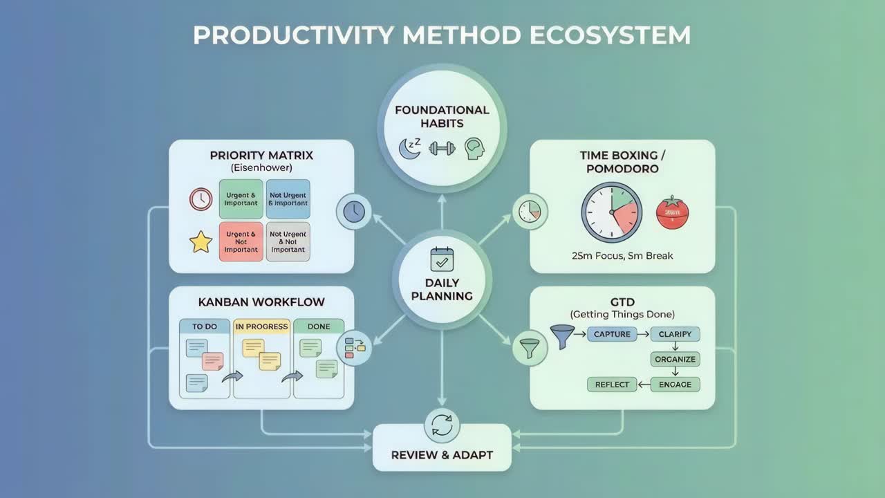 Productivity Method Ecosystem Overview
