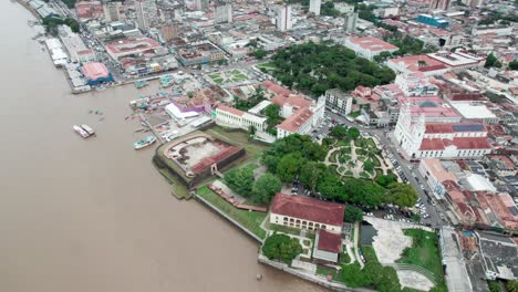 city waterfront location, urban infrastructure, cop30 famous landmarks