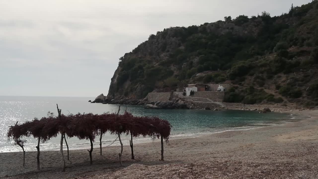 Livadhi Beach on the Albanian Riviera or the Albania Coast