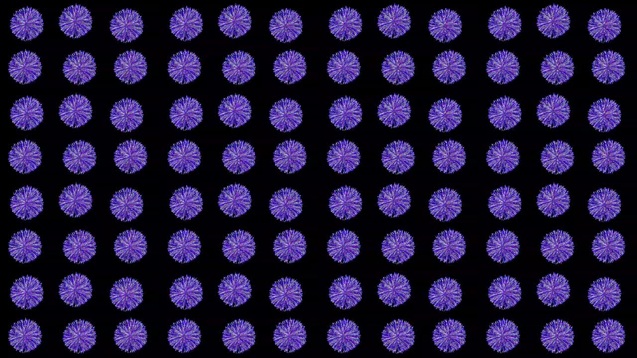 Beautiful abstract kaleidoscope that shines, a radiant light that regulates the subtle movements