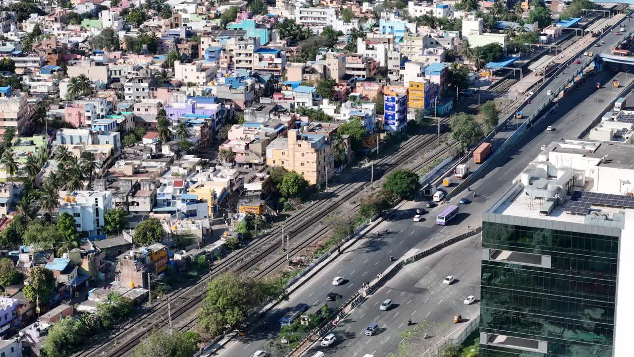Cinematic video of Grand Southern Trunk Rd also known as Chennai – Theni Highway.